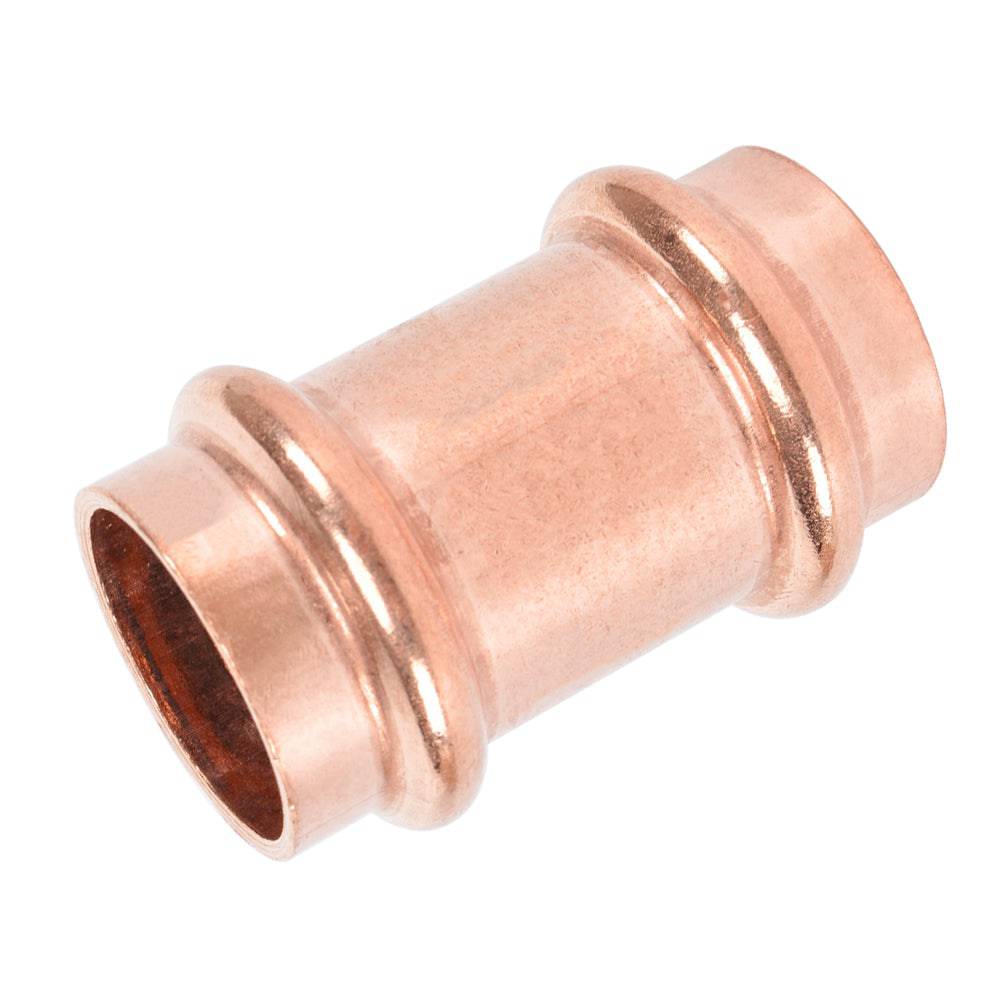 HYDRO MSATER Copper Pipe Press x Press Connection Straight Socket Copper Press Fittings - watertech plumbing supply