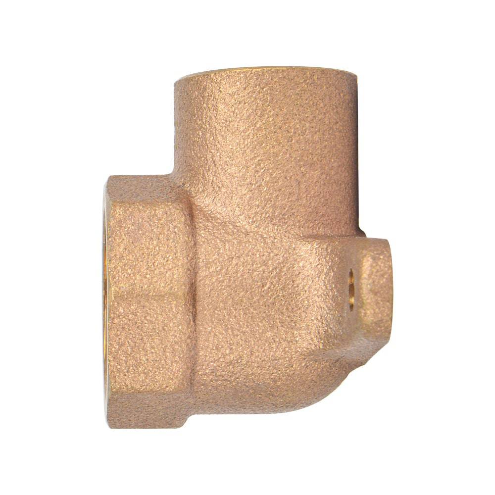 Lead Free Brass 90 Degree Drop Ear Elbow - watertech plumbing supply