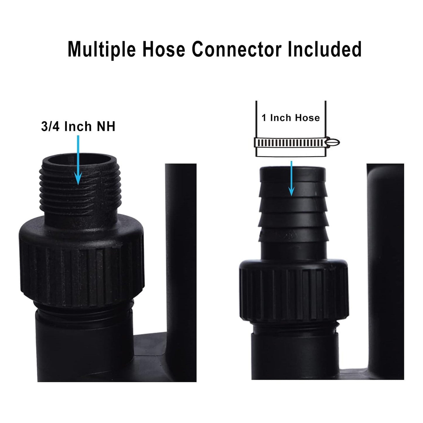 HYDRO MASTER Tankless Water Heater Flush kit,Includes 1/6HP Pump, 3.2 Gallon Pail With Screw Top Lid, Two 3/4-inch GHT x 6 FT Color Coded Rubber Hoses. - watertech plumbing supply