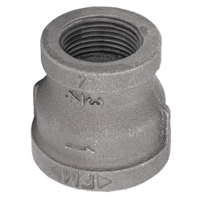 HYDRO MSATER NPT Thread Cast Iron Black Fittings Reducing Coupling Iron Pipe Fittings - watertech plumbing supply