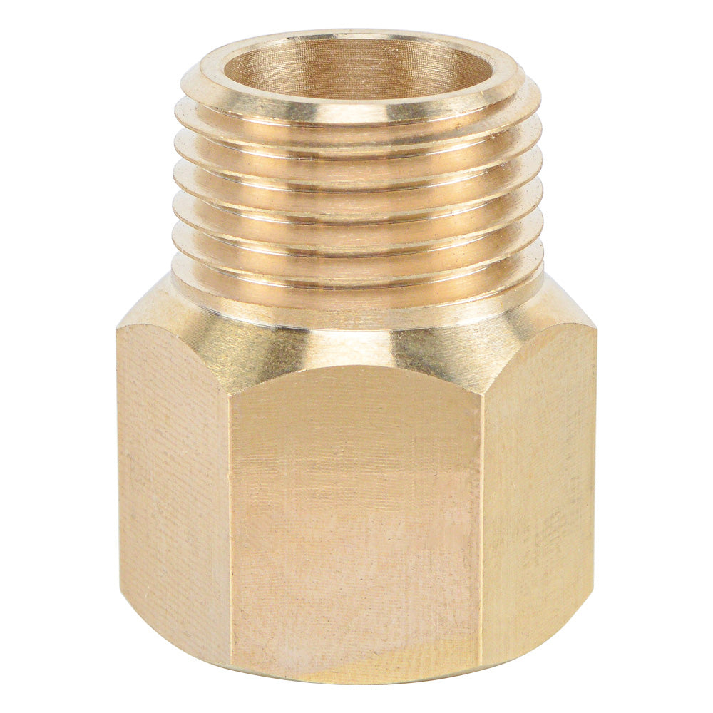 1/2" NPT Thread Long Type Forged Brass Connection Adapter Pipe Fittings - watertech plumbing supply