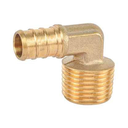 Lead Free Brass Male Elbow PEX Fitting
