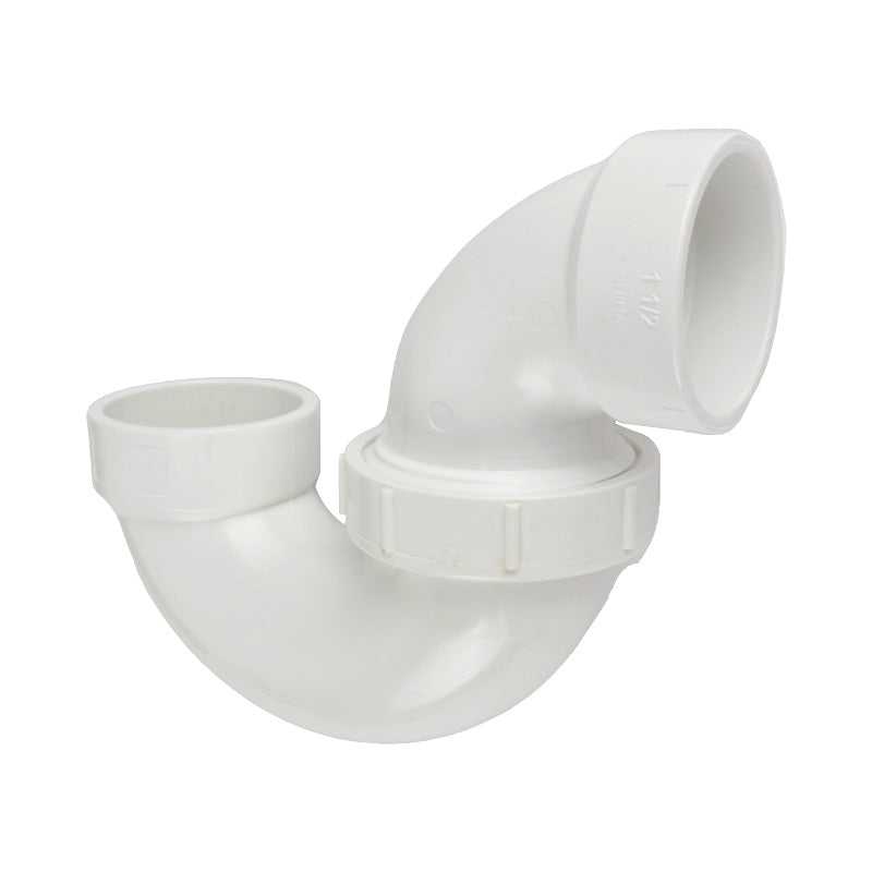 PVC DWV P-Trap w/ Plastic Nut ( Hub x Hub ) - watertech plumbing supply