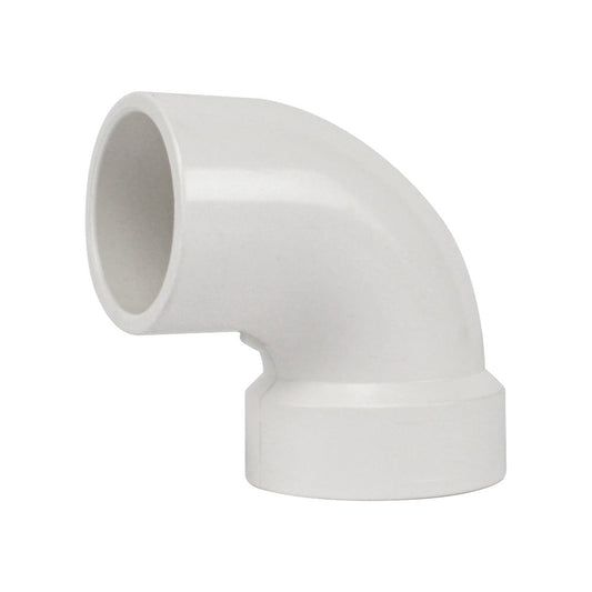 PVC Fitting 1/4 Bend , Street ( Hub x Socket ) - watertech plumbing supply