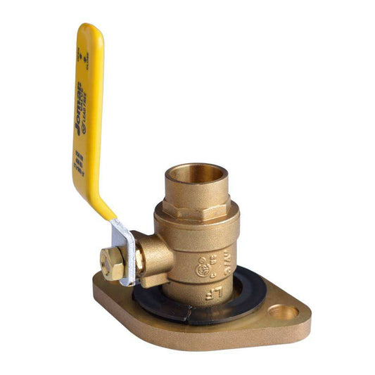 Brass Isolate Valve with Swivel Flange 600WOG
