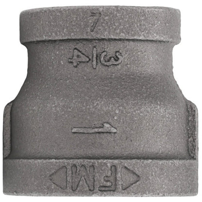 HYDRO MSATER NPT Thread Cast Iron Black Fittings Reducing Coupling Iron Pipe Fittings - watertech plumbing supply