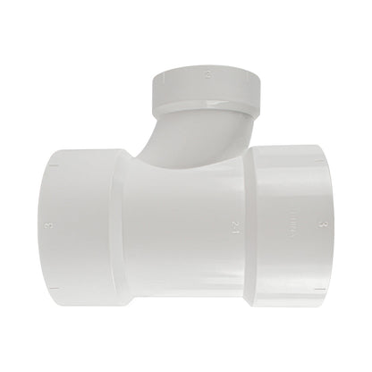 PVC DWV Fitting Reducing Sanitary Tee （ All Hub ） - watertech plumbing supply