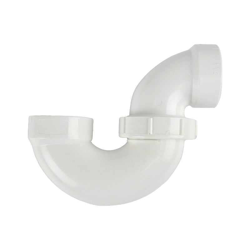 PVC DWV P-Trap w/ Plastic Nut ( Hub x Hub ) - watertech plumbing supply