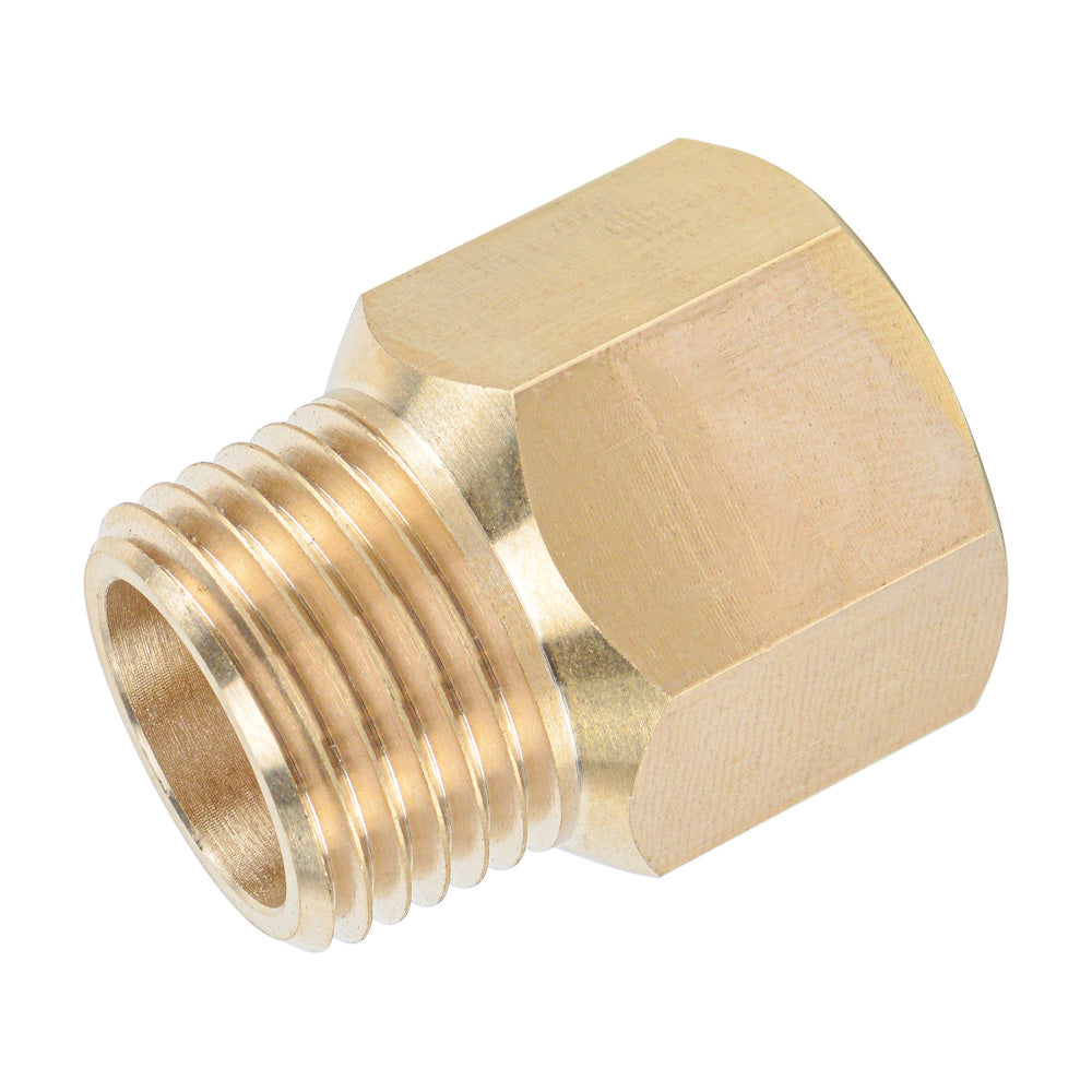 1/2" NPT Thread Long Type Forged Brass Connection Adapter Pipe Fittings - watertech plumbing supply