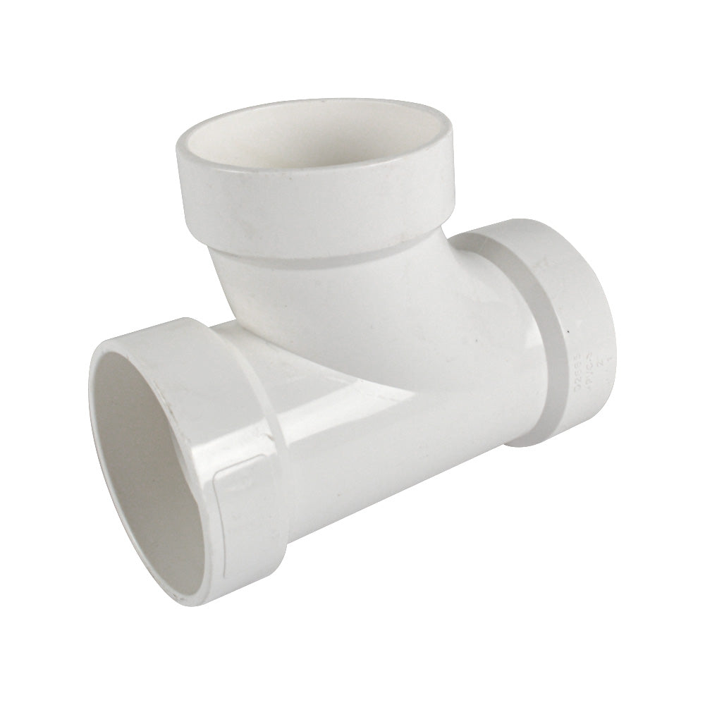 PVC DWV Fitting Sanitary Tee ( All Hub ) - watertech plumbing supply