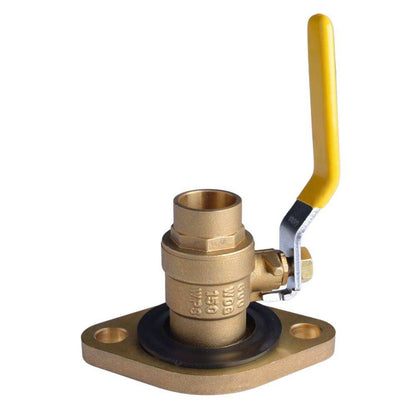 Brass Isolate Valve with Swivel Flange 600WOG