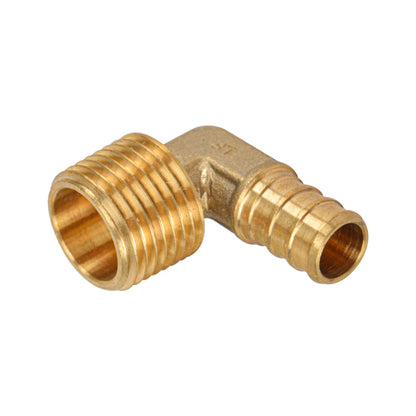Lead Free Brass Male Elbow PEX Fitting