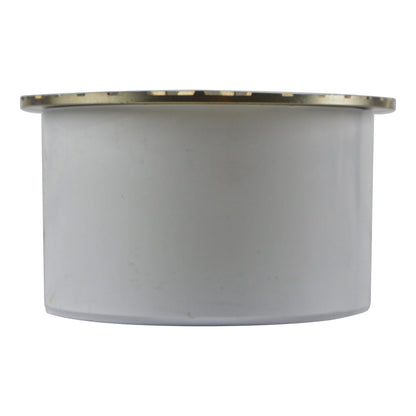 PVC Inside Pipe Cleanout with 3-1/2" Nickel Bronze Cover