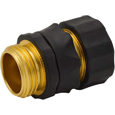 HYDRO MASTER 3/4" Garden Hose Quick Connector with Auto Shut-Off,Fits All Garden Hose. (Aluminum) - watertech plumbing supply