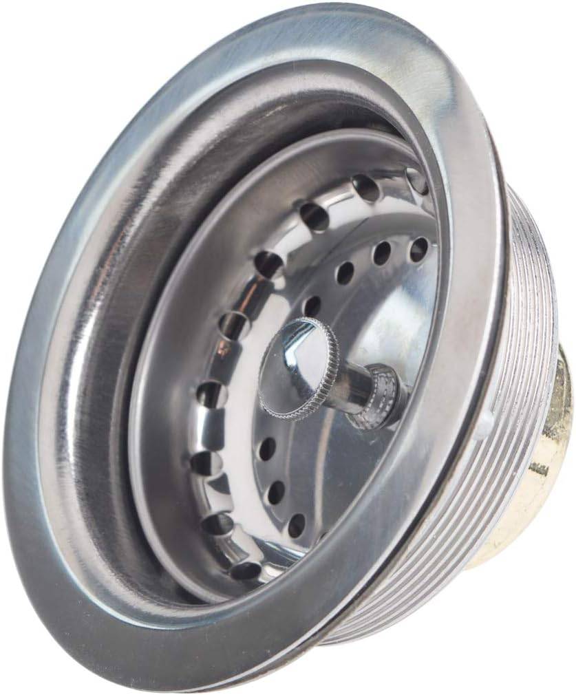 Hydro Master Kitchen Sink Basket Strainer Standard Drains(3-1/2 Inch) - watertech plumbing supply