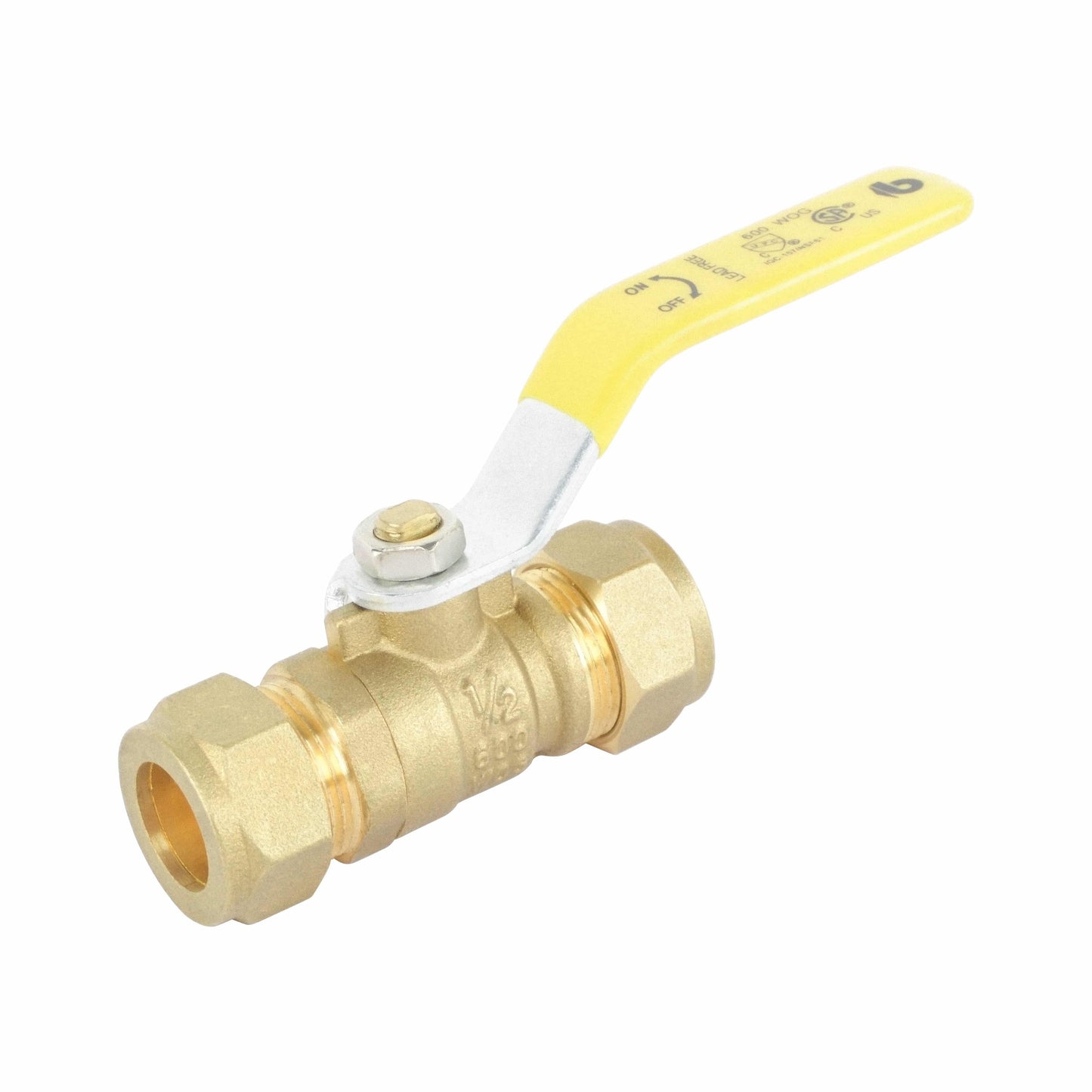 Compression Brass Ball Valve - watertech plumbing supply