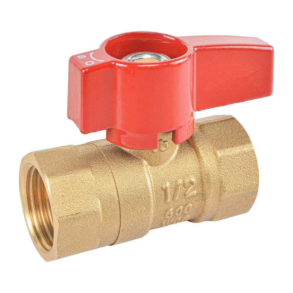 HYDRO MASTER Butterfly Handle Gas Ball Valve - watertech plumbing supply