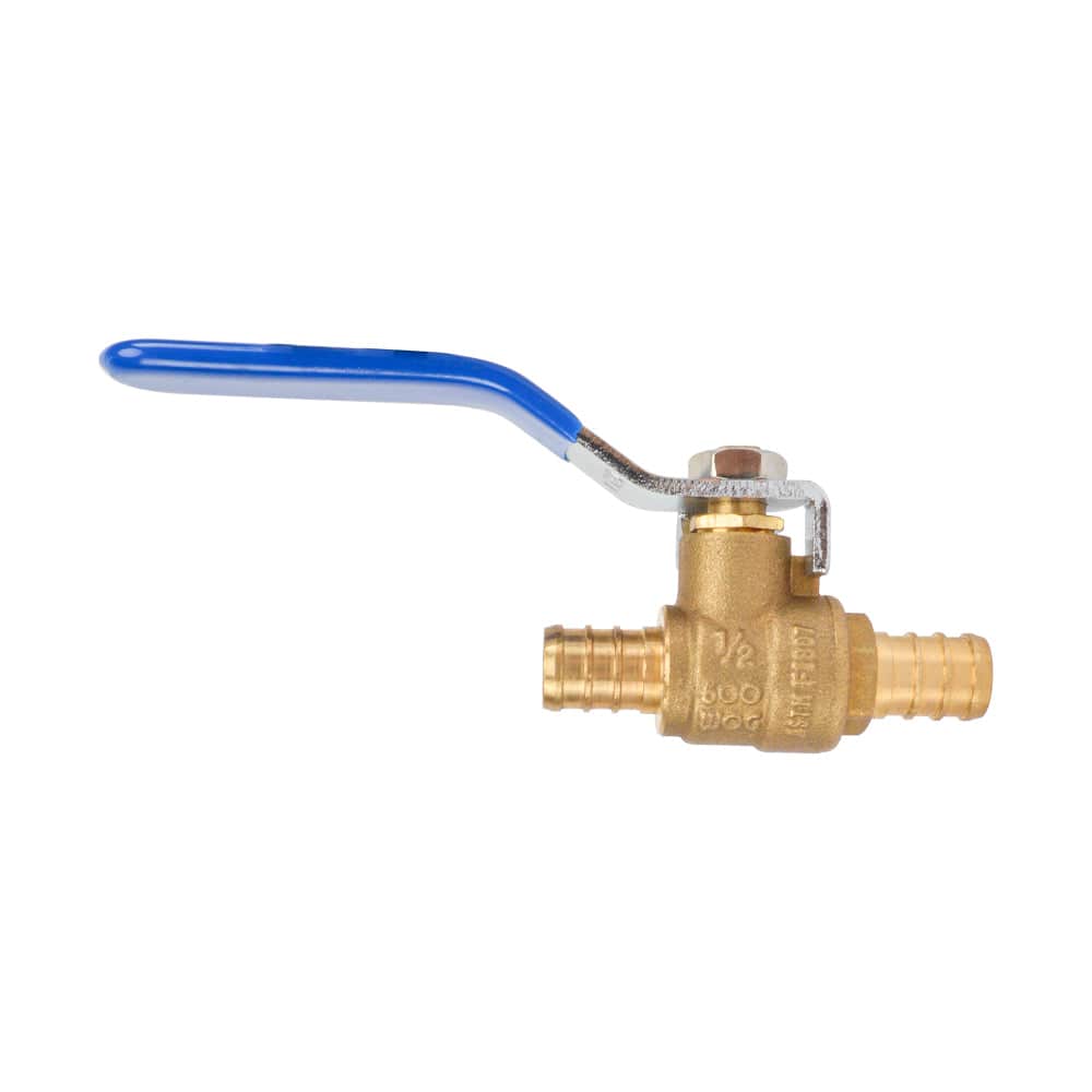 HYDRO MASTER PEX Brass Ball Valve,Lead Free Brass,ASIN F1807, 600WOG - watertech plumbing supply