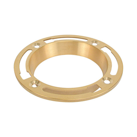 HYDRO MASTER Brass Deep Closet Floor Flange - watertech plumbing supply