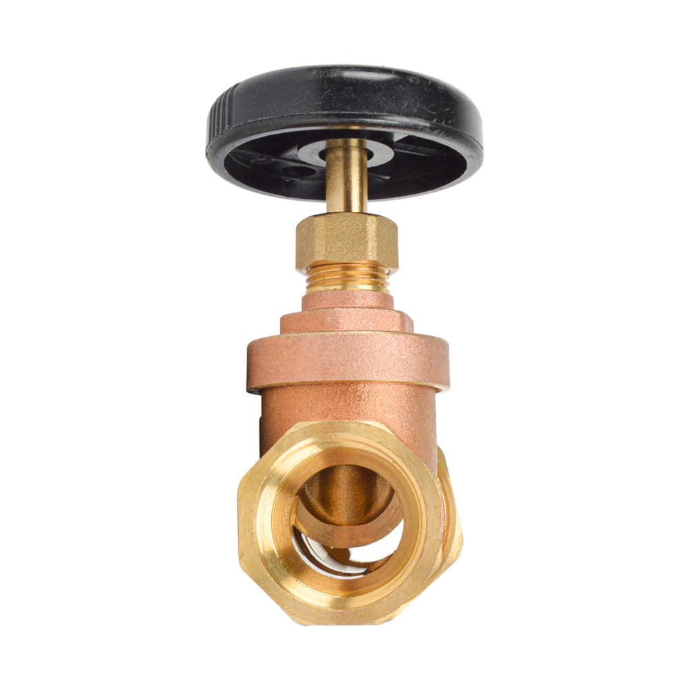 HYDRO MASTER FIP X Male Union Straight Radiator Gate Valve - watertech plumbing supply