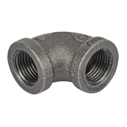 HYDRO MSATER NPT Thread Cast Iron Black Fittings Elbow Iron Pipe Fittings - watertech plumbing supply