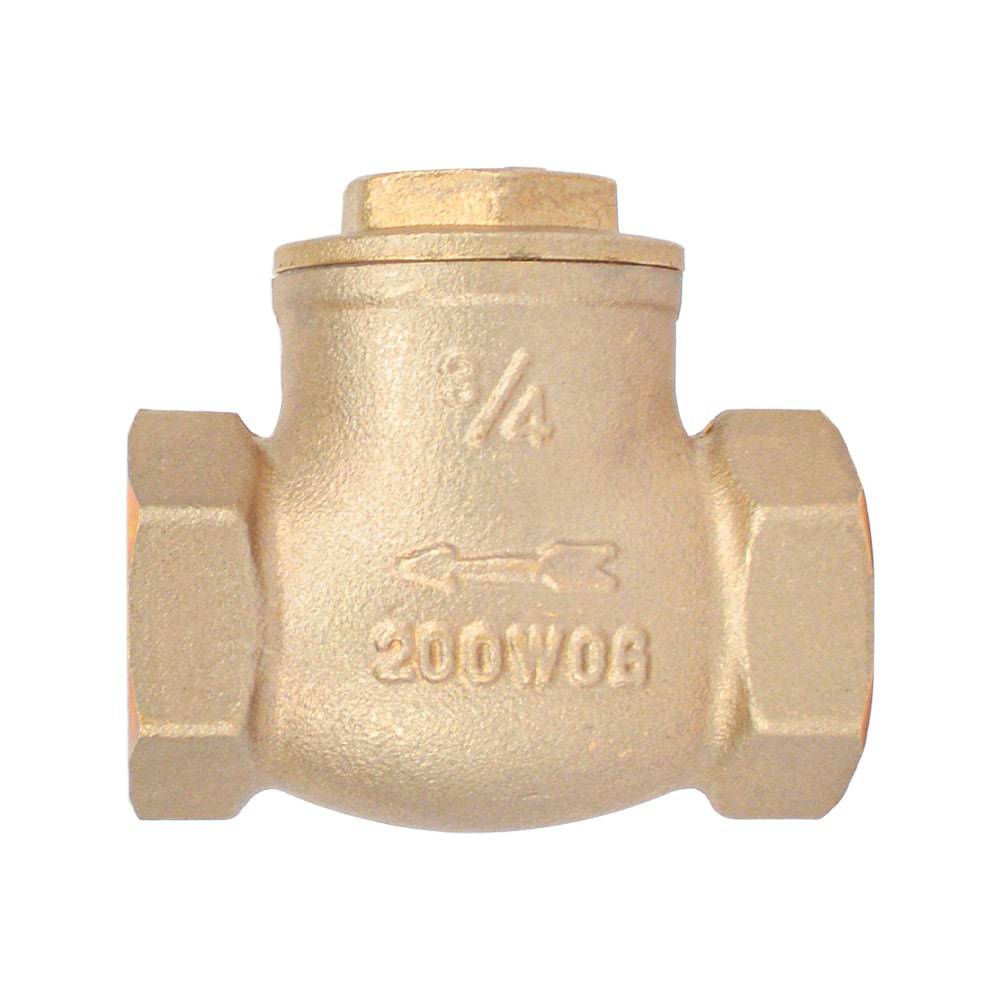 HYDRO MASTER Female Thread Brass Swing Check Valve - watertech plumbing supply