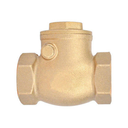 HYDRO MASTER Female Thread Brass Swing Check Valve - watertech plumbing supply