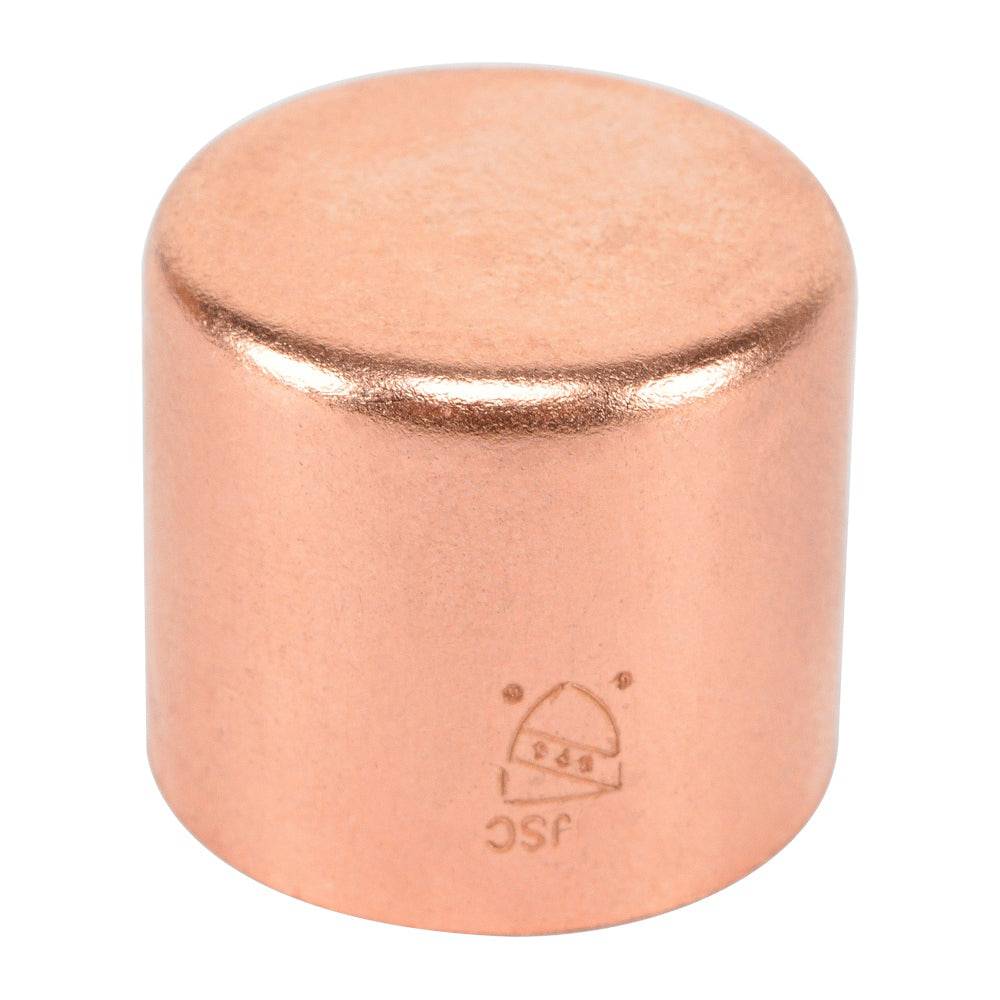 HYDRO MSATER Copper Pipe Connection Copper Sweat Tube End Cap - watertech plumbing supply