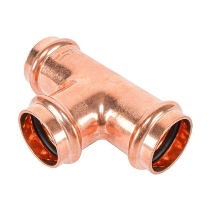 HYDRO MSATER Copper Pipe Connection Equal Tee Copper Fittings - watertech plumbing supply