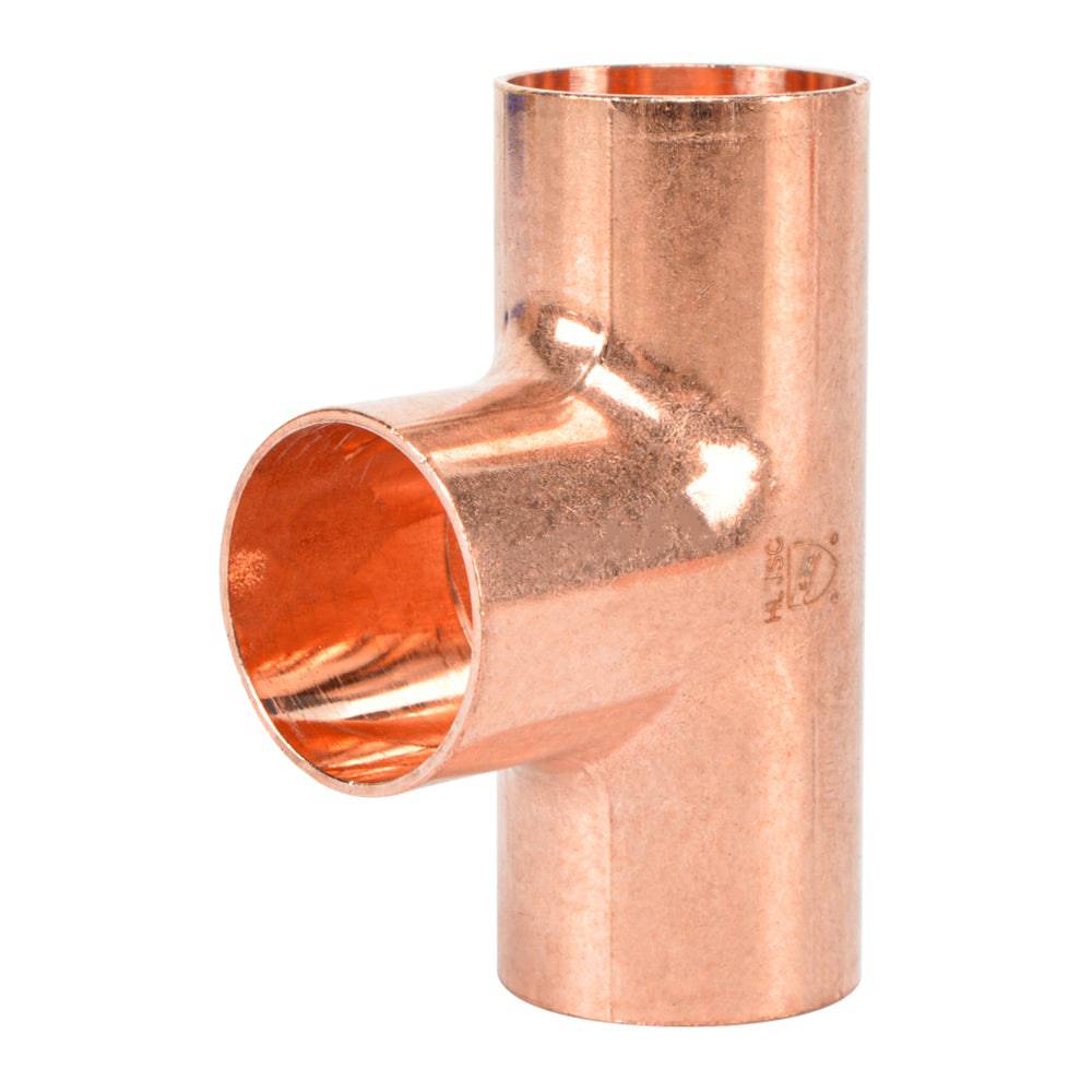 HYDRO MSATER Copper Pipe Connection Reducing Tee CXCXC Copper Fittings - watertech plumbing supply