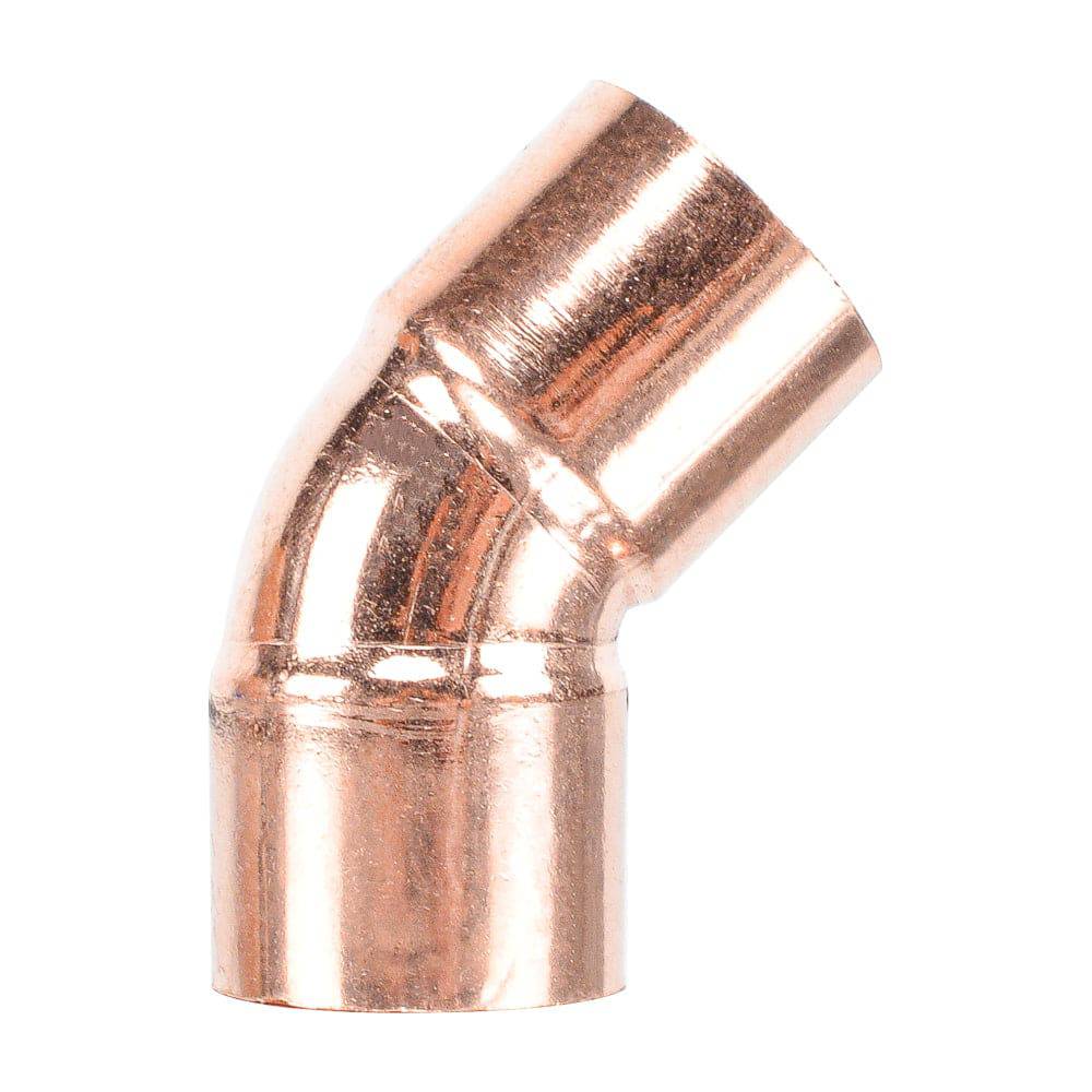 HYDRO MSATER Copper Pipe CXC Connection 45 Degree Elbow Copper Fittings - watertech plumbing supply