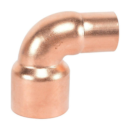HYDRO MSATER Copper Pipe CXC Connection 90 Degree Reducing Elbow Copper Fittings - watertech plumbing supply