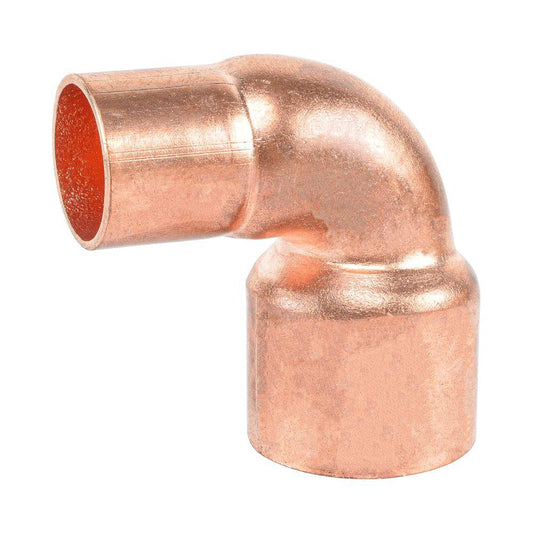 HYDRO MSATER Copper Pipe CXC Connection 90 Degree Reducing Elbow Copper Fittings - watertech plumbing supply
