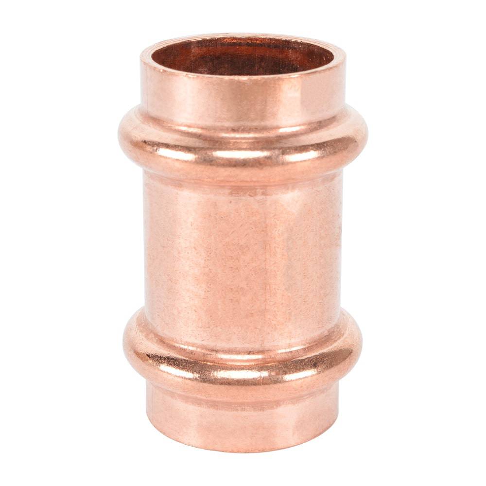HYDRO MSATER Copper Pipe Press x Press Connection Straight Socket Copper Press Fittings - watertech plumbing supply