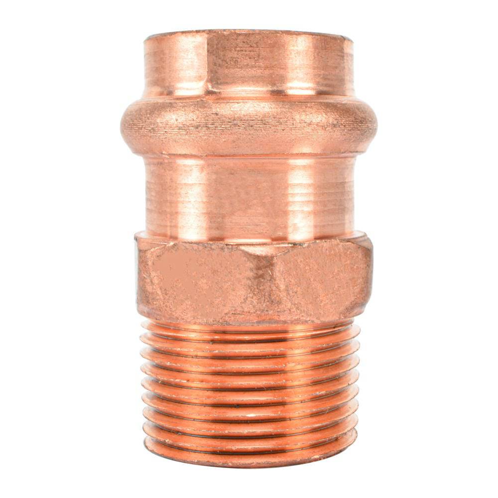 HYDRO MSATER NPT Thread Copper Pipe Connection Straight Copper Pipe Fittings - watertech plumbing supply