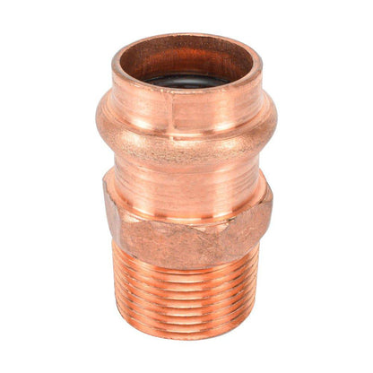 HYDRO MSATER NPT Thread Copper Pipe Connection Straight Copper Pipe Fittings - watertech plumbing supply
