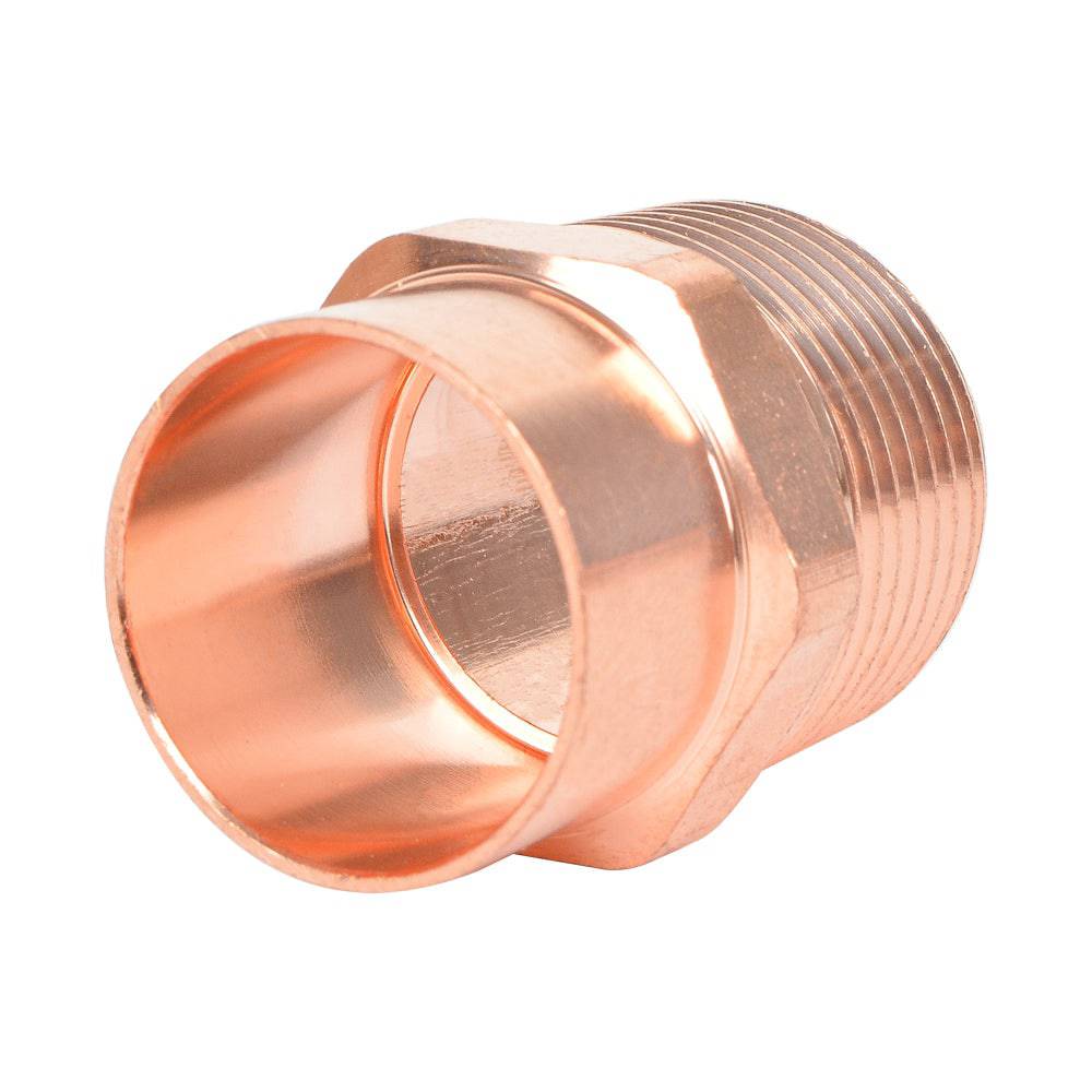 HYDRO MSATER NPT Thread X Sweat Copper Pipe Connection Straight Copper Pipe Fittings - watertech plumbing supply
