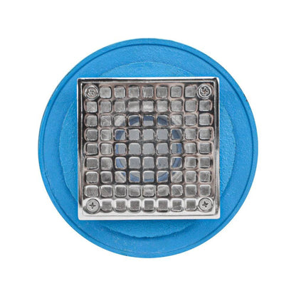 HYDRO MASTER Cast Iron Adjustable Bolt Down Shower Drain with 4" Flange - watertech plumbing supply