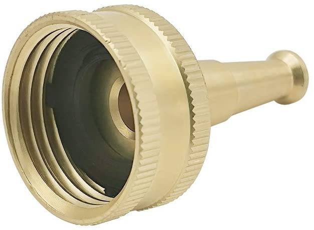 HYDRO MASTER 0712801 Brass Garden Sweeper Nozzle, Solid Brass,Great for Cleaning Car, Siding, Driveway,2 Pack - watertech plumbing supply