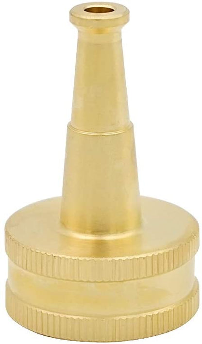 HYDRO MASTER 0712801 Brass Garden Sweeper Nozzle, Solid Brass,Great for Cleaning Car, Siding, Driveway,2 Pack - watertech plumbing supply