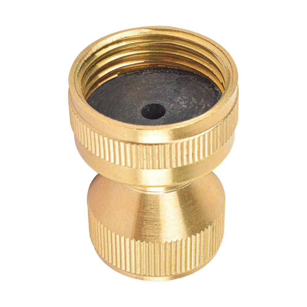 HYDRO MASTER Big Shot Brass Super Nozzle, Solid Brass, Adjustable Twist Pressure Sprayer - watertech plumbing supply