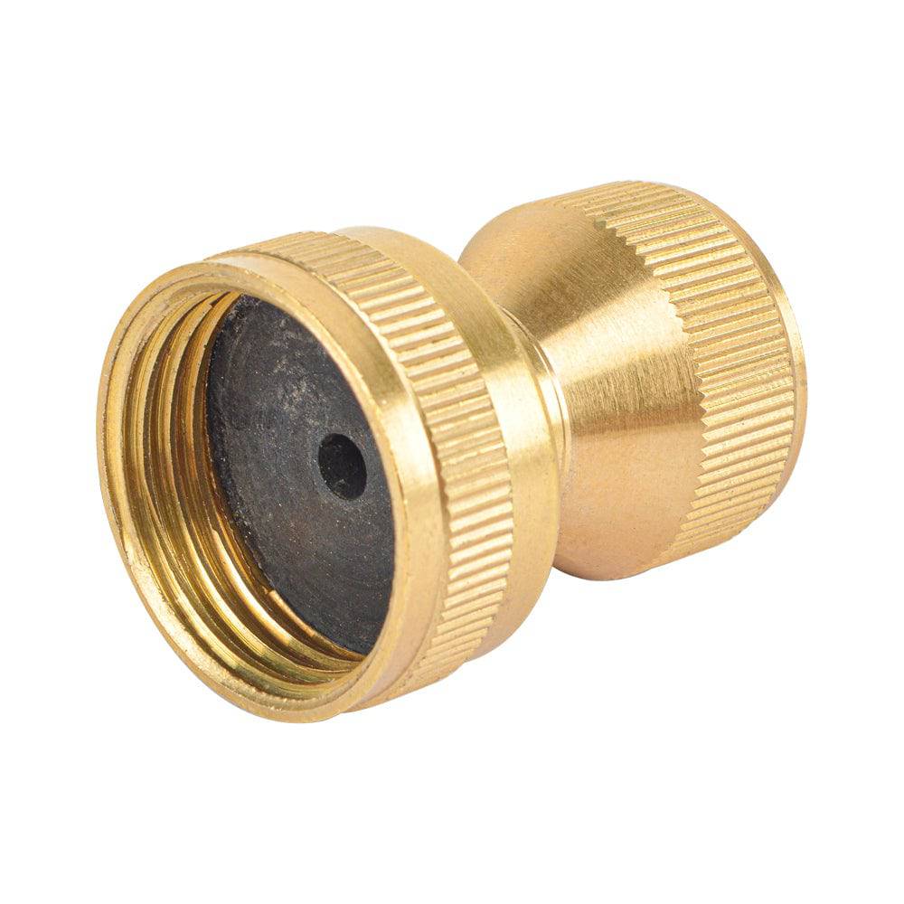 HYDRO MASTER Big Shot Brass Super Nozzle, Solid Brass, Adjustable Twist Pressure Sprayer - watertech plumbing supply
