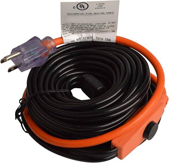 HYDRO MASTER Water Pipe Heating Cable Antifreeze Cable - watertech plumbing supply