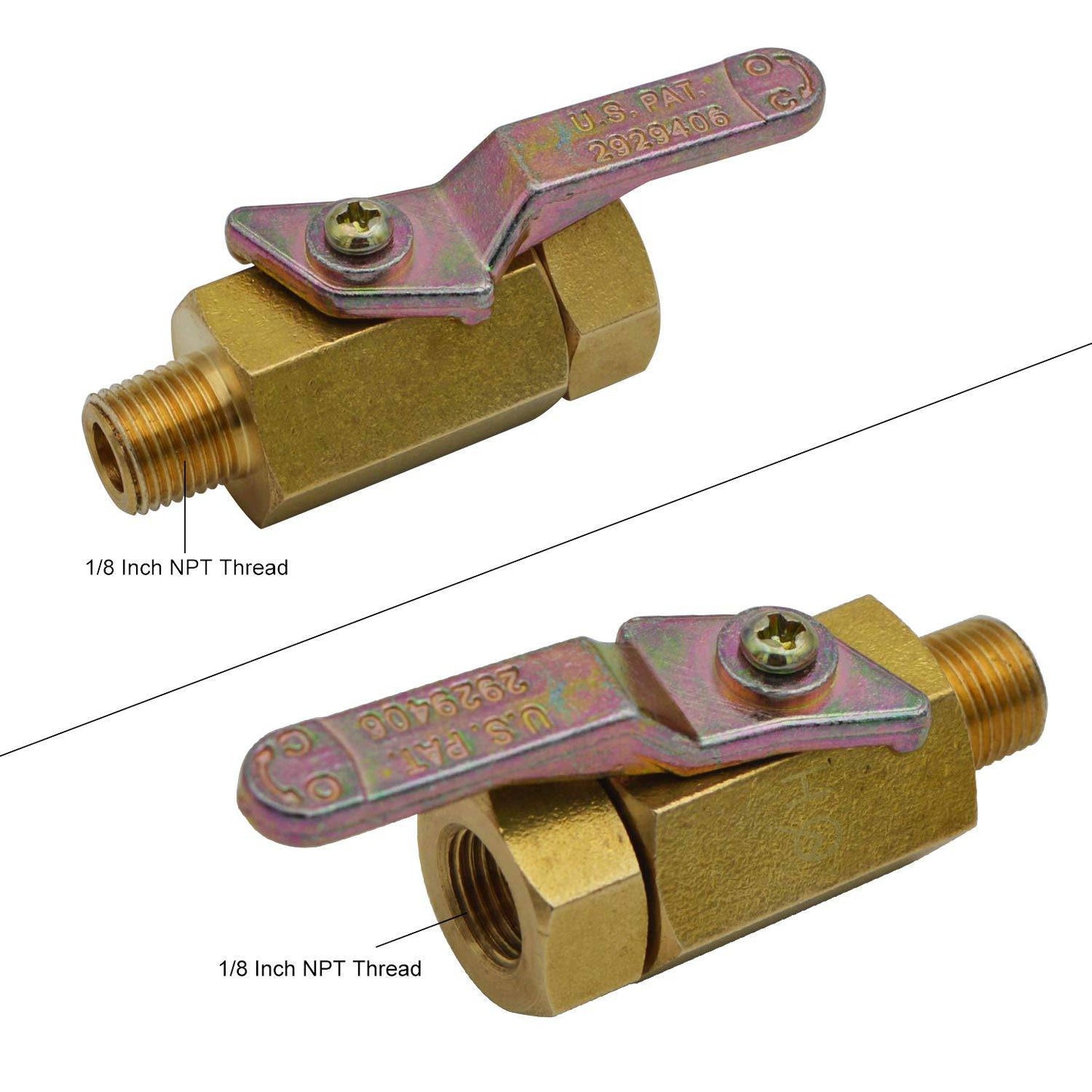 HYDRO MASTER 0221601 Gas Test Gauge Kit,2-1/2" Steel case Low Pressure Gauge(0-5 Psi),1/4"NPT Brass Lower,3/4" FNPT Chromed Manifold，+/- 1.5% Accuracy - watertech plumbing supply