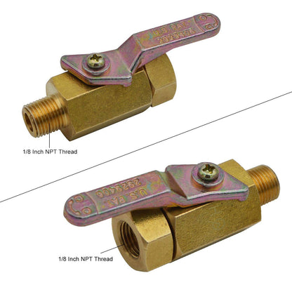 HYDRO MASTER 0221601 Gas Test Gauge Kit,2-1/2" Steel case Low Pressure Gauge(0-5 Psi),1/4"NPT Brass Lower,3/4" FNPT Chromed Manifold，+/- 1.5% Accuracy - watertech plumbing supply