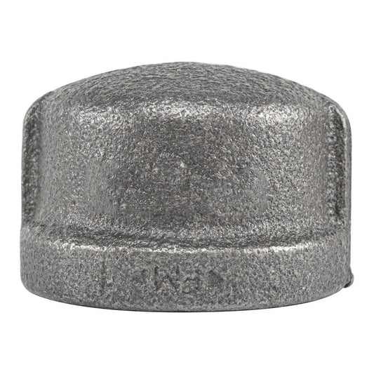 HYDRO MSATER NPT Thread Black Fittings Cap Iron Pipe Malleable Fittings - watertech plumbing supply