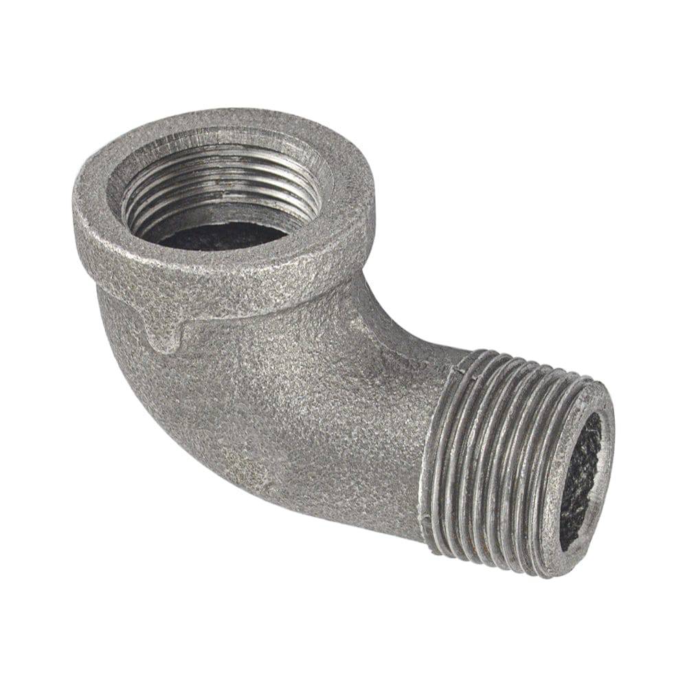 HYDRO MSATER NPT Thread Black Fittings 90° Elbow Iron Pipe Malleable Fittings - watertech plumbing supply