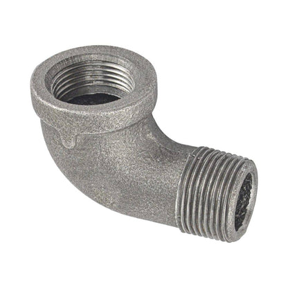 HYDRO MSATER NPT Thread Black Fittings 90° Elbow Iron Pipe Malleable Fittings - watertech plumbing supply
