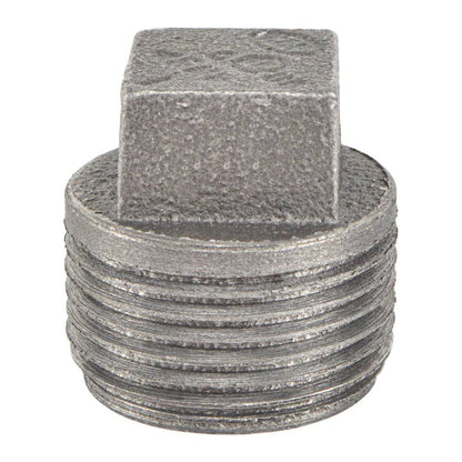 HYDRO MSATER NPT Thread Black Fittings Plug Iron Pipe Malleable Fittings - watertech plumbing supply