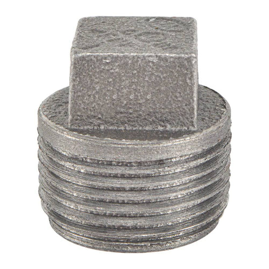 HYDRO MSATER NPT Thread Black Fittings Plug Iron Pipe Malleable Fittings - watertech plumbing supply